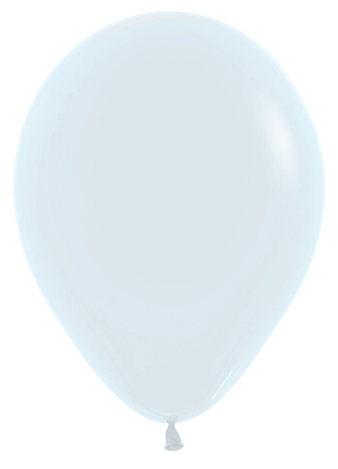 11in Sempertex Fashion White 100ct - Joker Party Supply