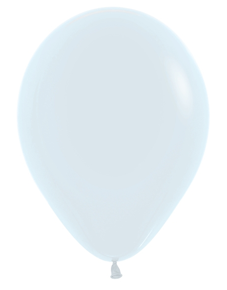 11in Sempertex Fashion White 100ct - Joker Party Supply