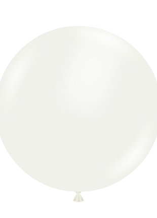 36in Tuftex White 2 Ct - Joker Party Supply