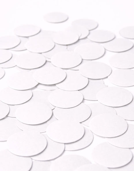 1in White Paper Confetti 0.8oz (2.5cm)