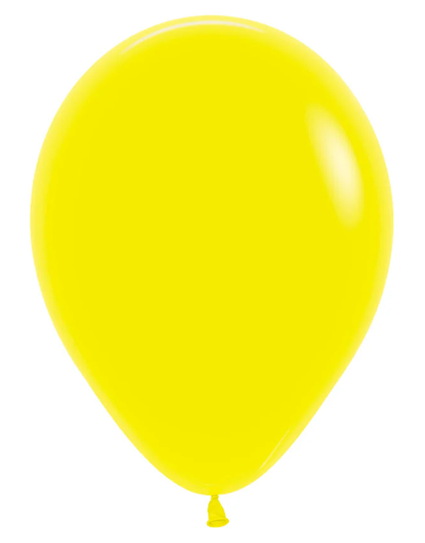 11in Sempertex Fashion Yellow 100ct - Joker Party Supply