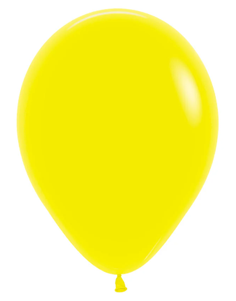 11in Sempertex Fashion Yellow 100ct - Joker Party Supply