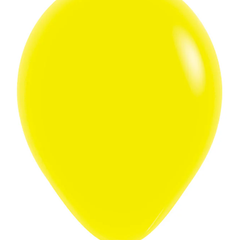 5in Sempertex Fashion Yellow 100ct - Joker Party Supply