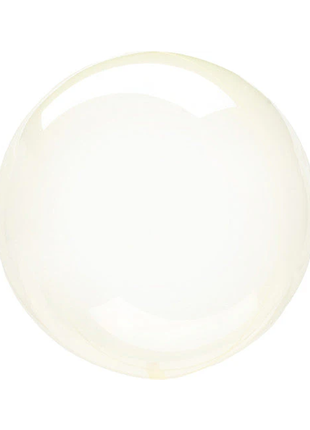 10in Anagram Petite Yellow Crystal Clearz Balloon - Joker Party Supply